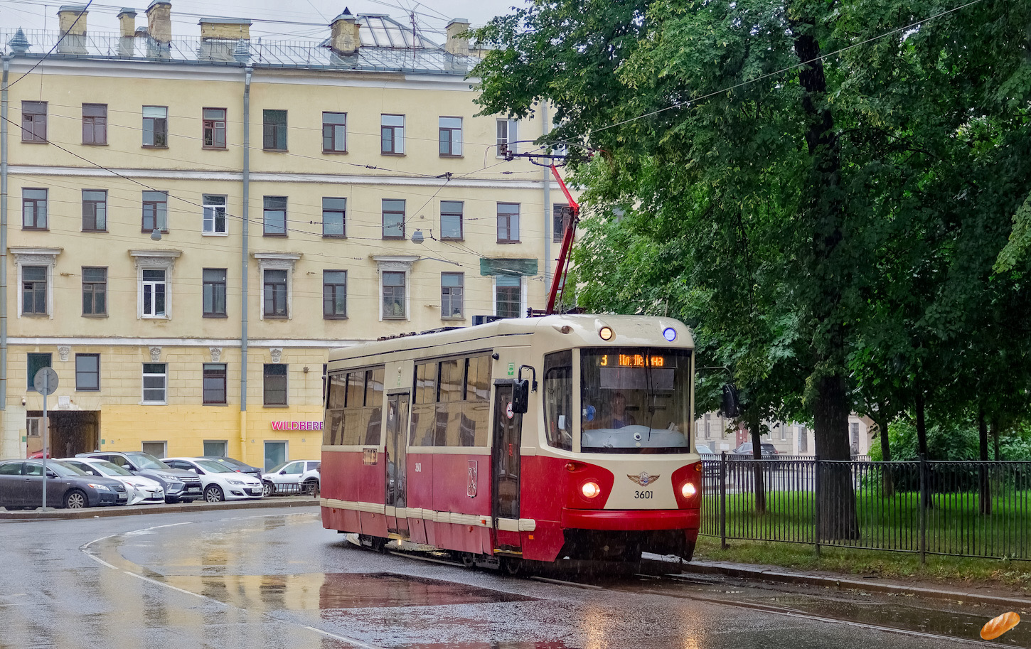 Санкт-Петербург, ЛМ-68М2 (мод. СПб ГЭТ) № 3601