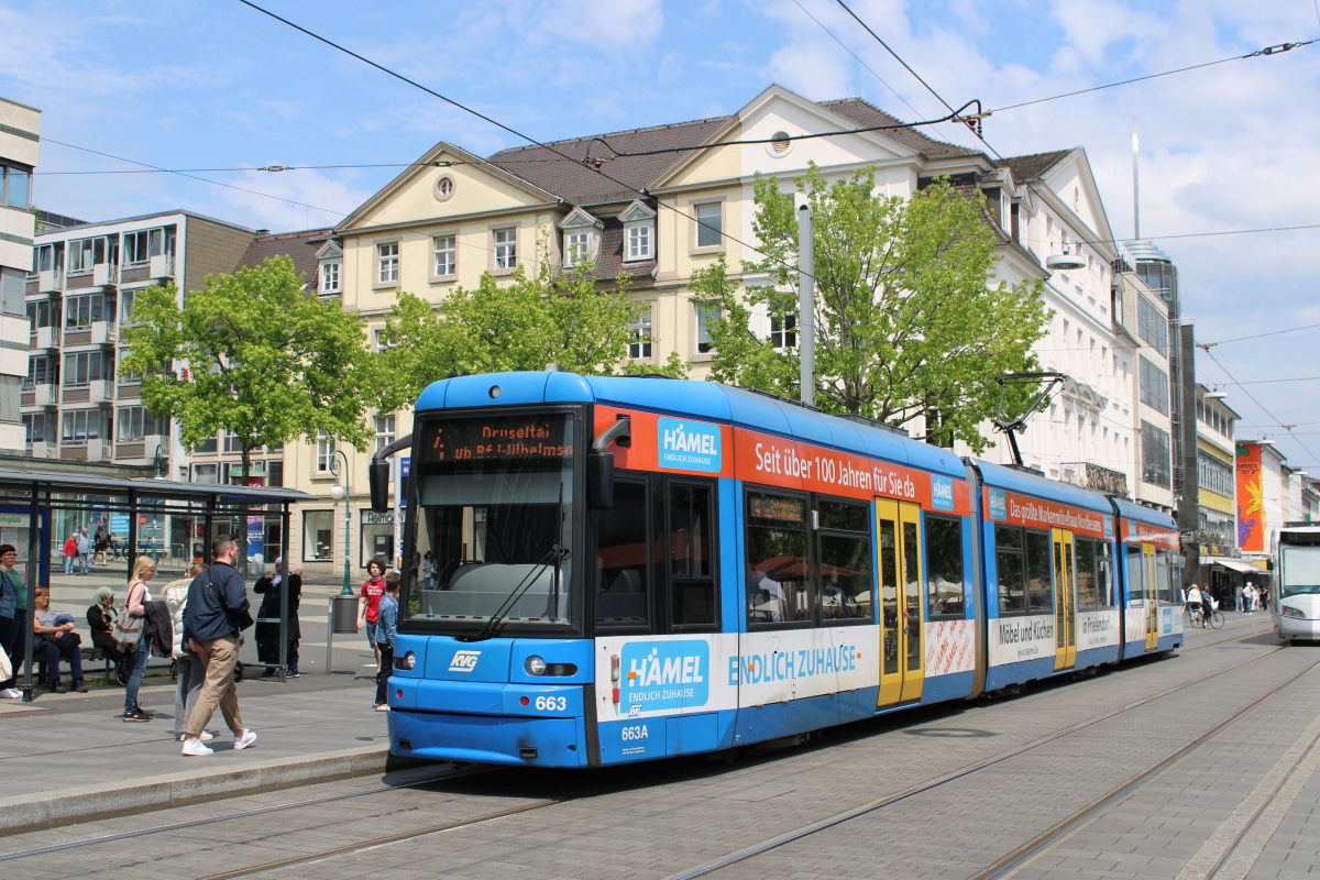 Кассель, Bombardier Flexity Classic № 663