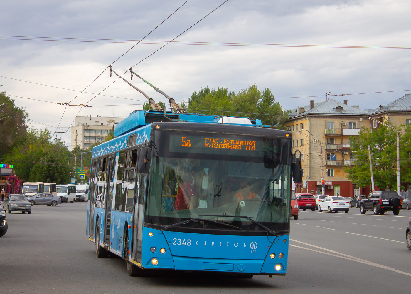 Саратов, СВАРЗ-МАЗ-6275 № 2348