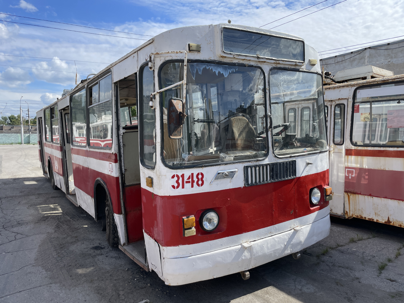 Самара, ЗиУ-682Г [Г00] № 3148; Самара — Троллейбусное депо № 3