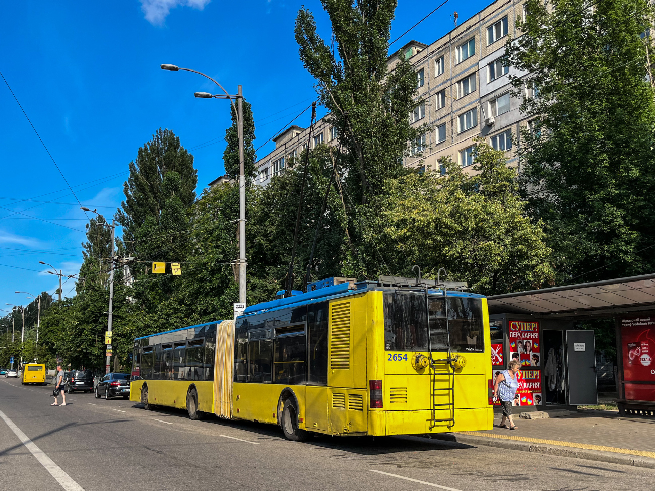 Киев, ЛАЗ E301D1 № 2654