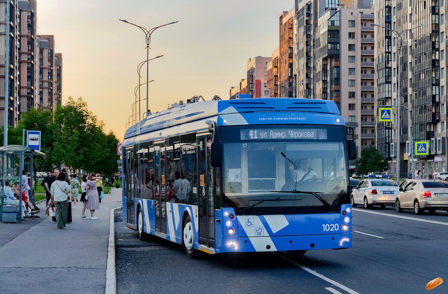 სანქტ-პეტერბურგი, Trolza-5265.08 “Megapolis” № 1020