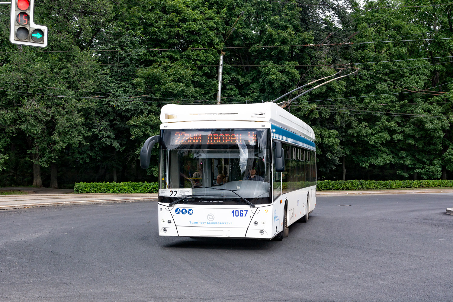 Уфа, УТТЗ-6241.01 «Горожанин» № 1067