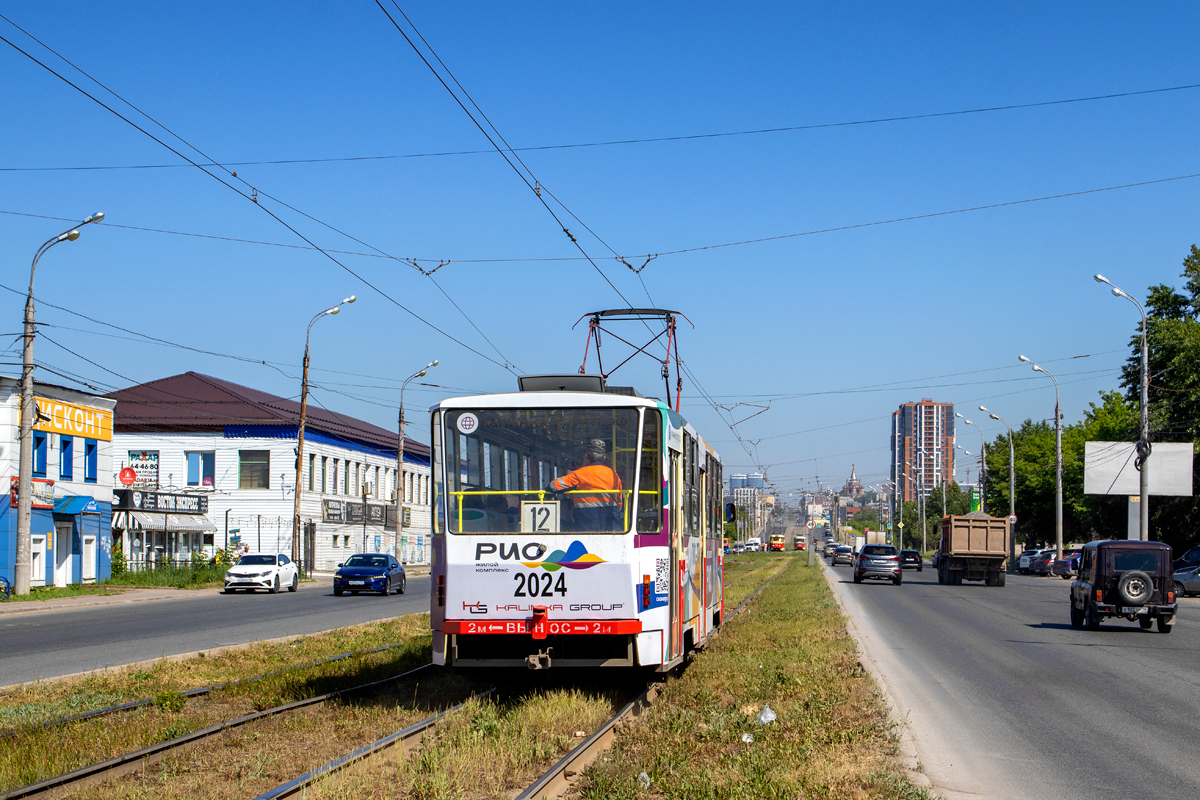 Ижевск, Tatra T6B5SU № 2024