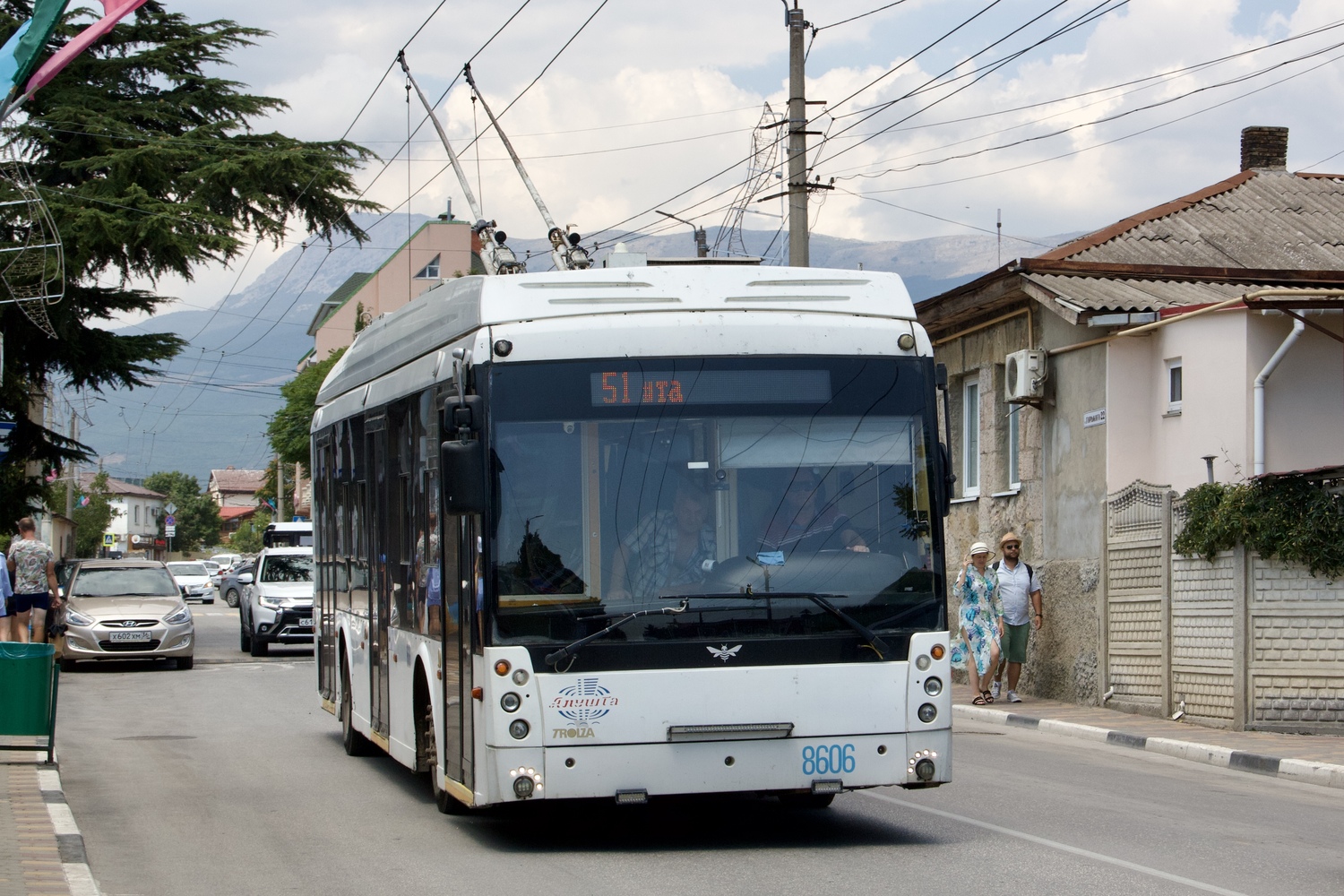 Troleibuzul din Crimeea, Trolza-5265.05 “Megapolis” Nr. 8606