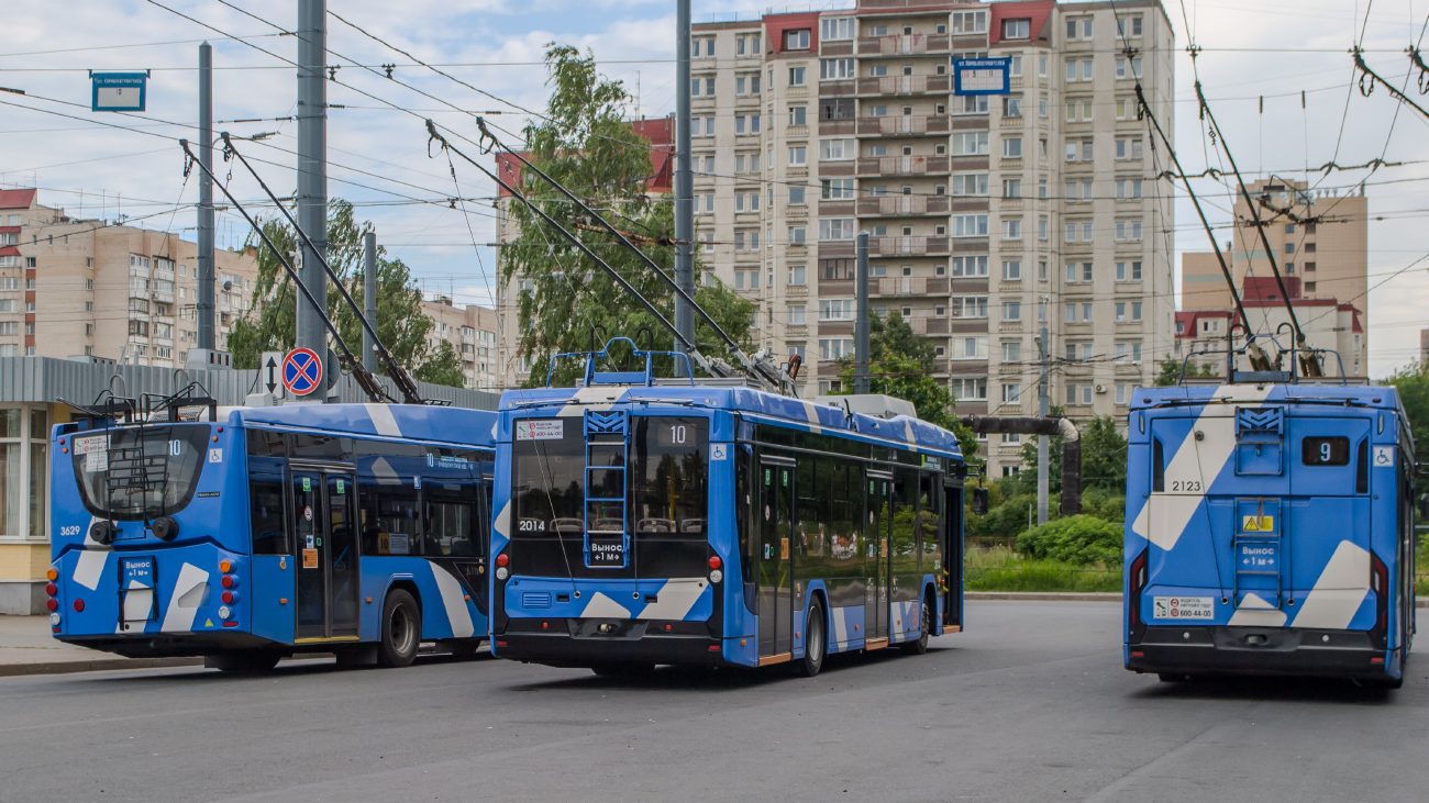 Санкт Петербург, БКМ 321 «Ольгерд» № 2014; Санкт Петербург — Конечные станции и разворотные кольца