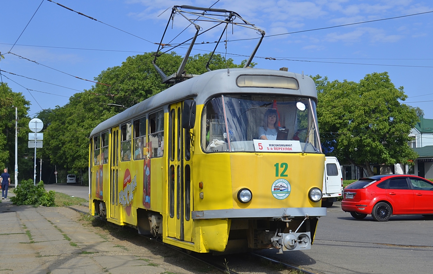 Pyatigorsk, Tatra T4D № 12