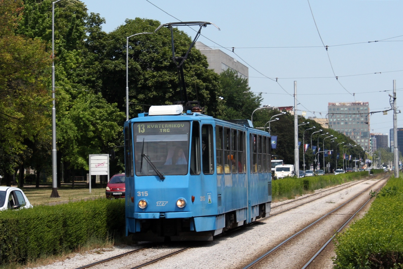 Zagreb, Tatra KT4YU Br. 315
