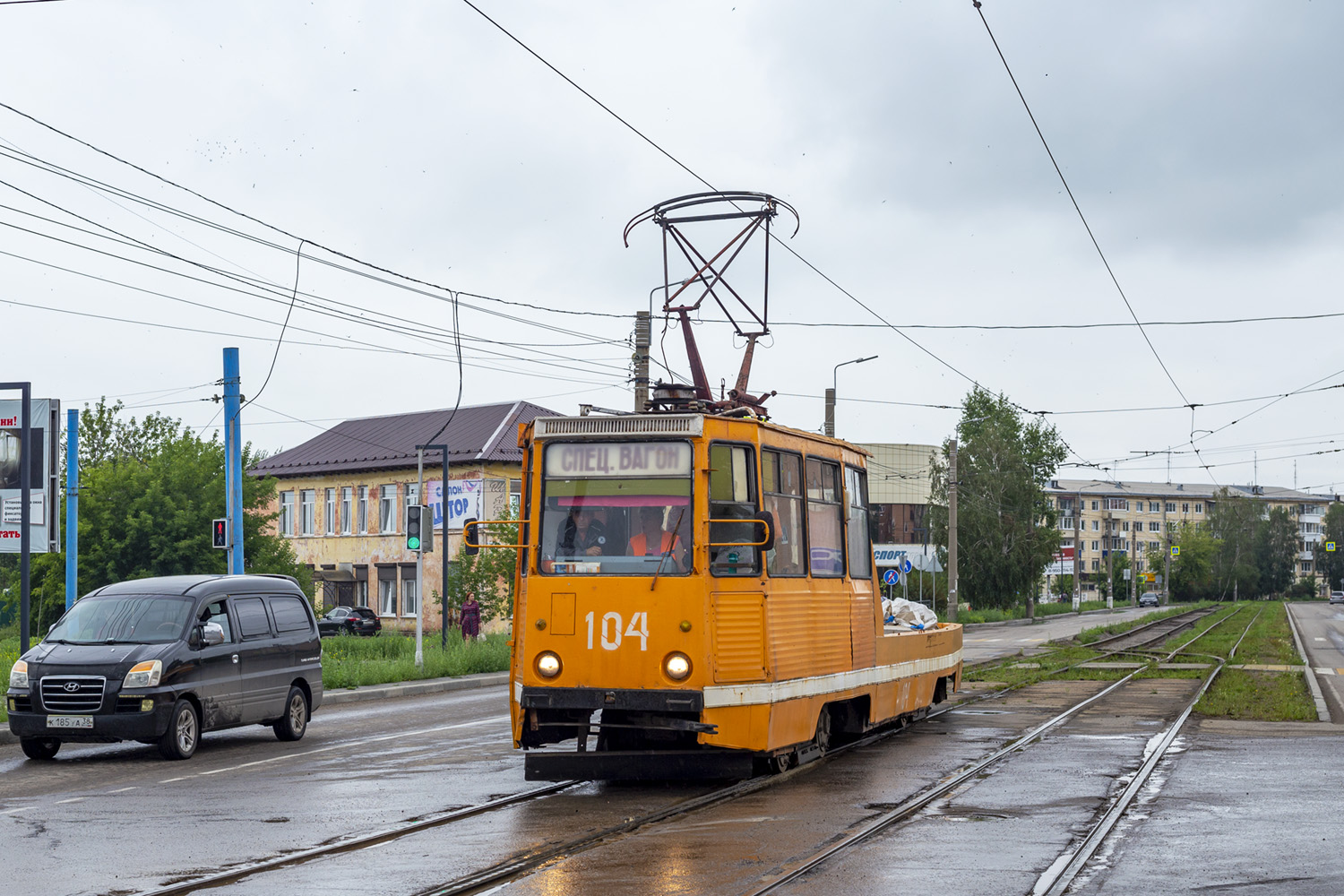 Усолье-Сибирское, 71-605 (КТМ-5М3) № 104