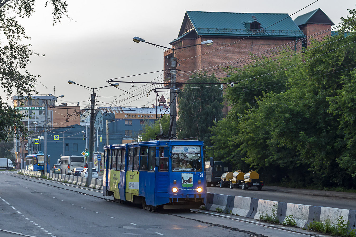 Иркутск, 71-605 (КТМ-5М3) № 198