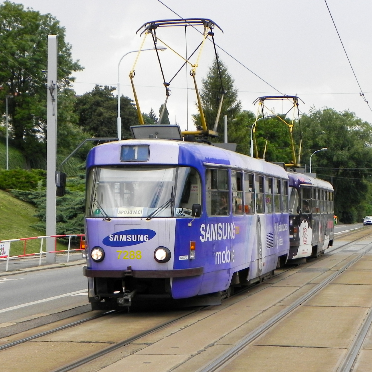 Прага, Tatra T3SUCS № 7288