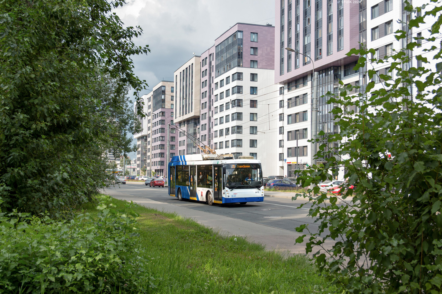 Санкт-Петербург, Тролза-5265.00 «Мегаполис» № 6415; Санкт-Петербург — Разные фотографии