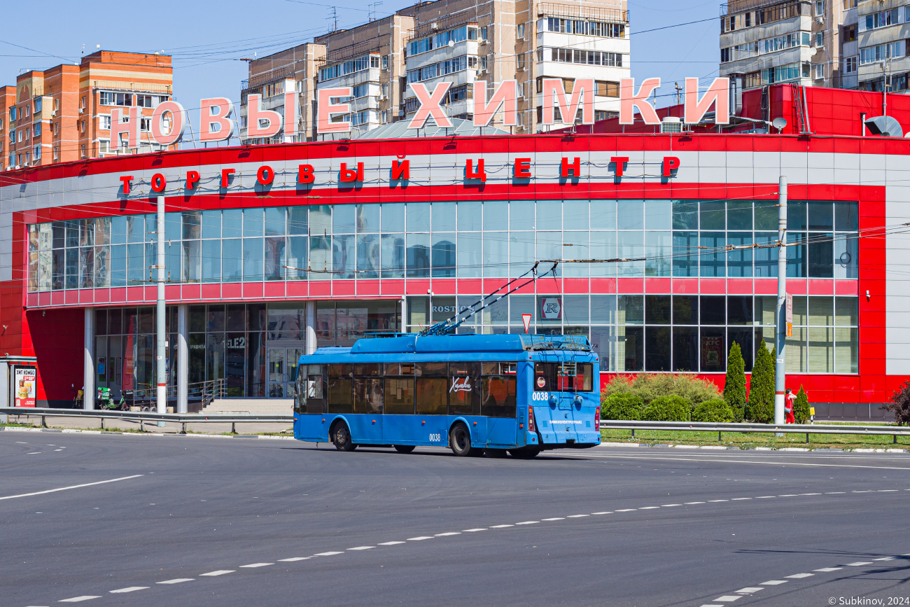 Химки, Тролза-5265.00 «Мегаполис» № 0038