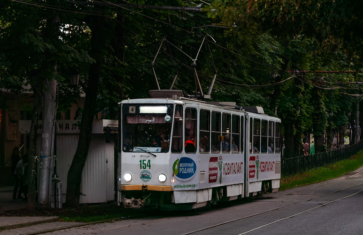 Pyatigorsk, Tatra KT4SU č. 154