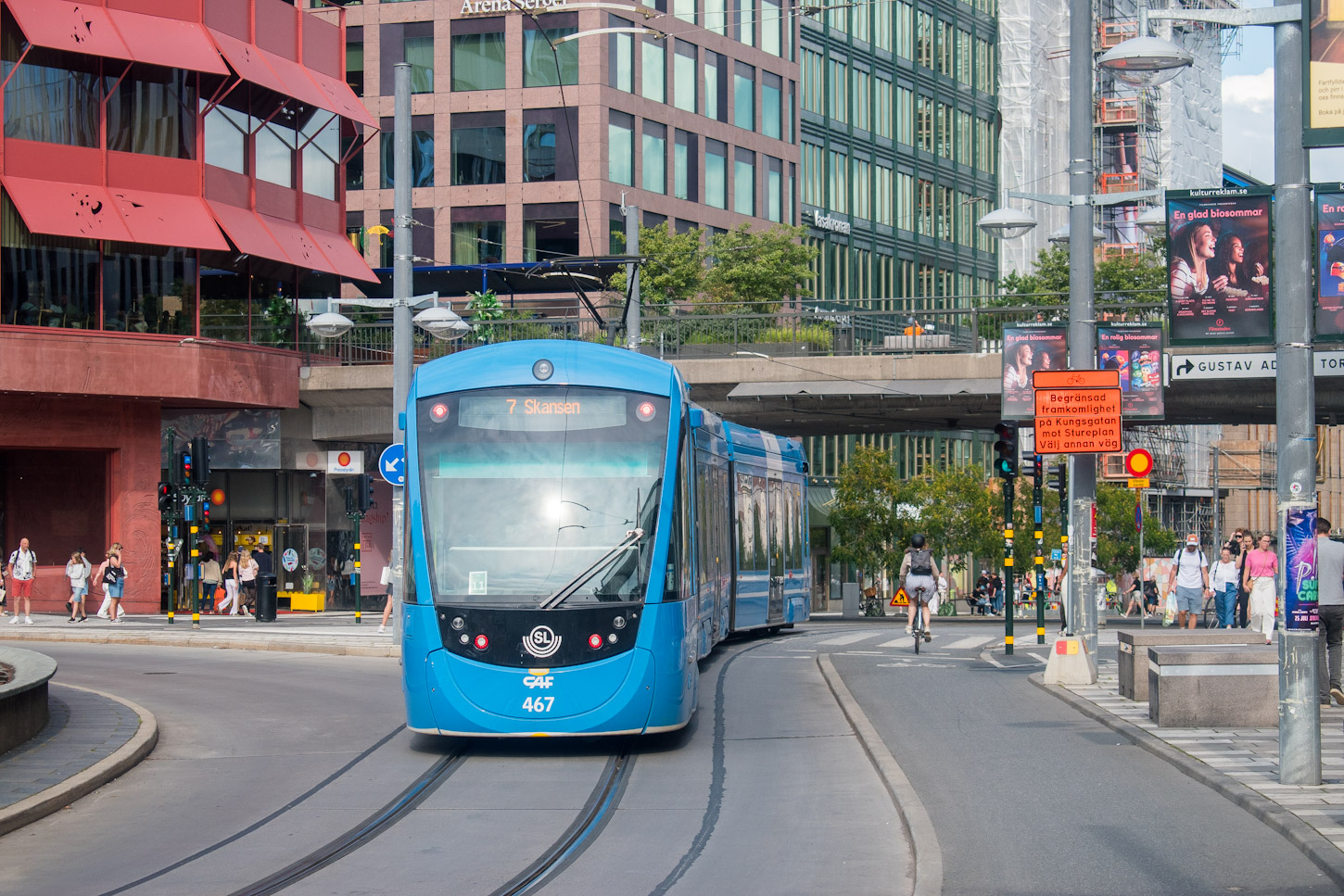 Стокгольм, CAF Urbos AXL № 467