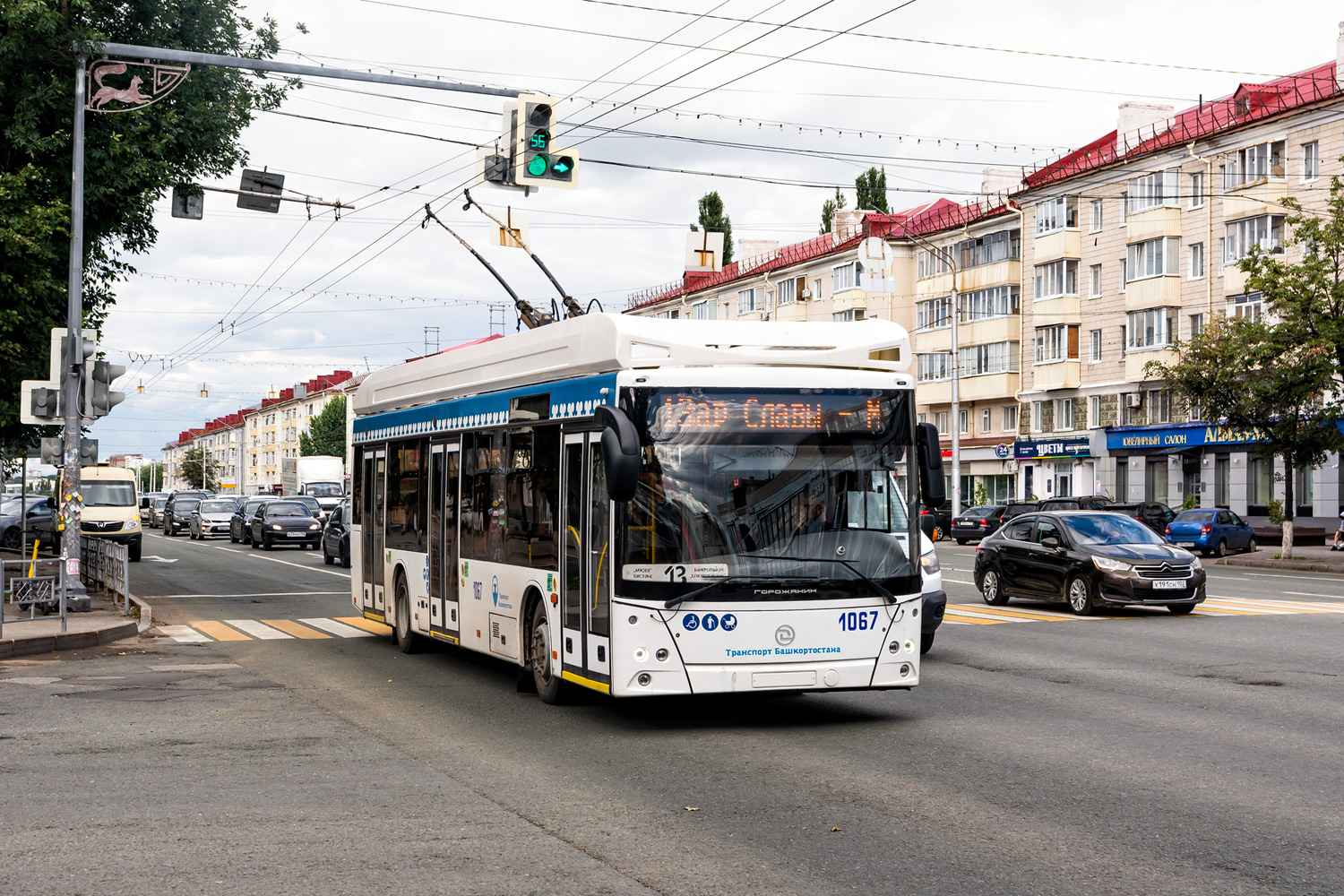 Уфа, УТТЗ-6241.01 «Горожанин» № 1067