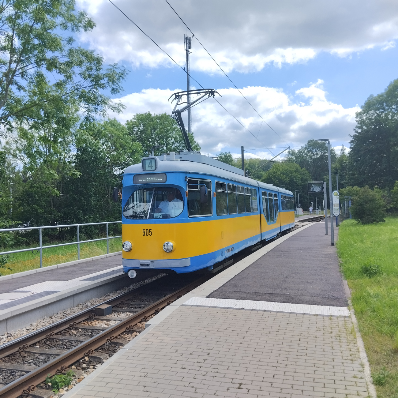 Gotha, Duewag GT8NF Nr 505 Gotha, Duewag GT8NF Nr 505