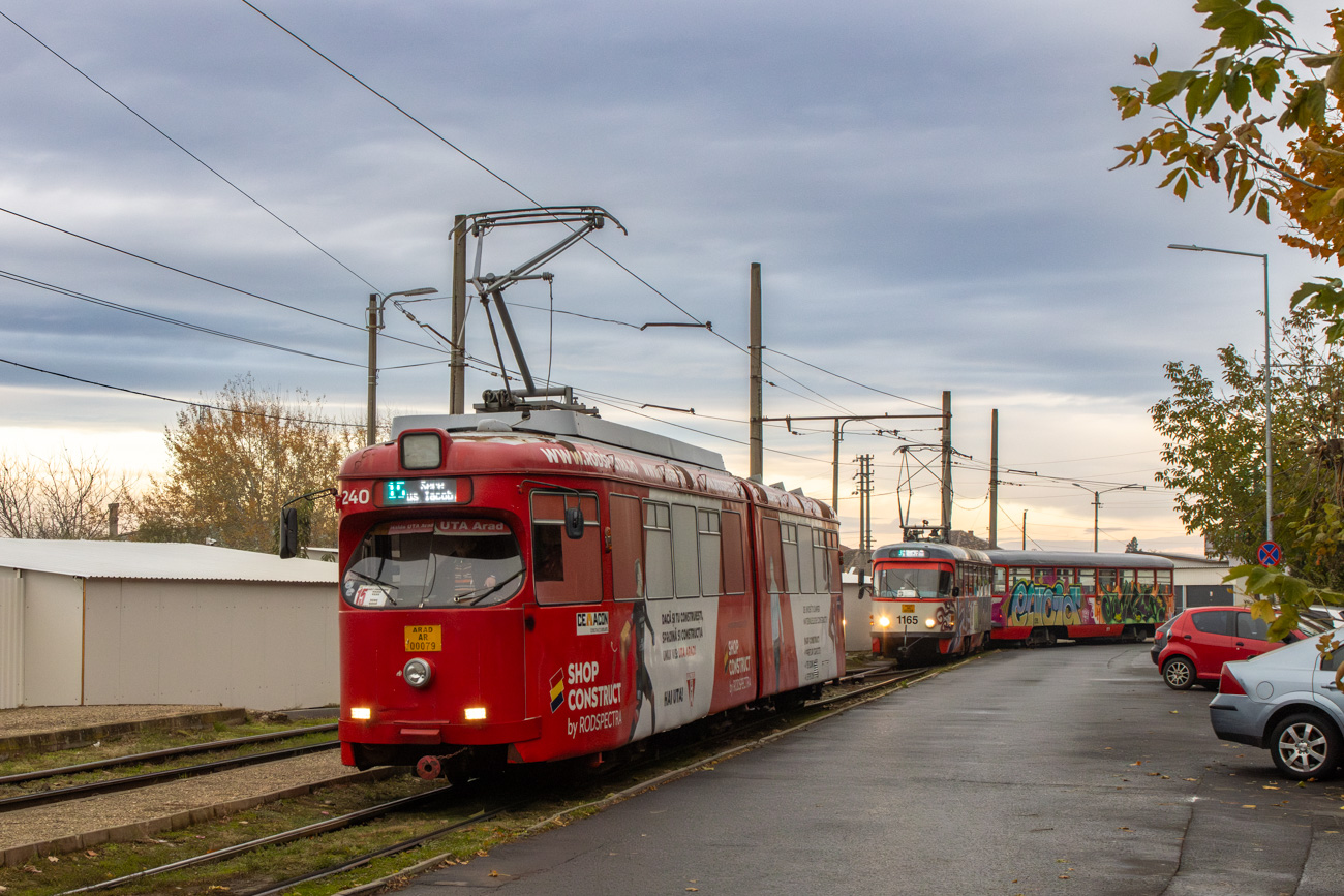 Арад, Duewag GT6 № 240