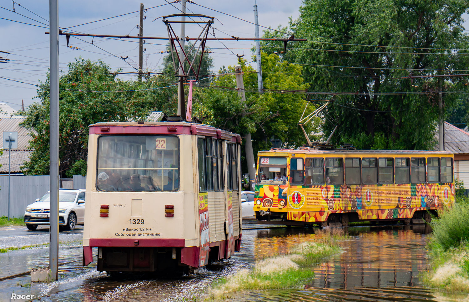 Челябинск, 71-605 (КТМ-5М3) № 1329
