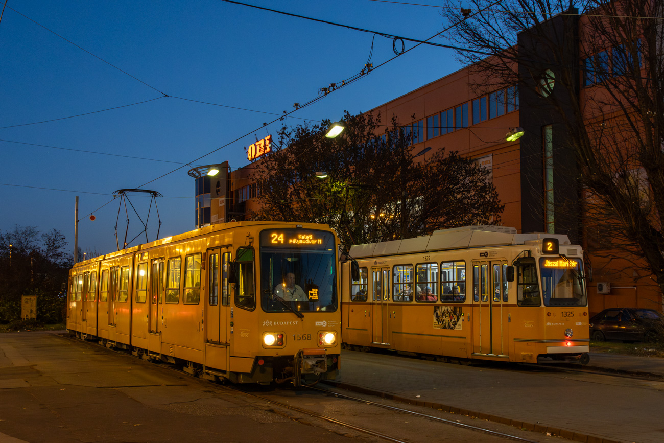 Будапешт, Duewag TW6000 № 1568