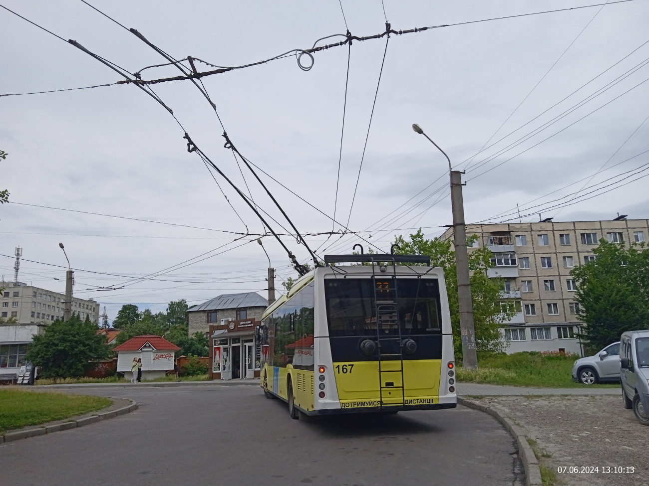 Львов, Electron T19102 № 167