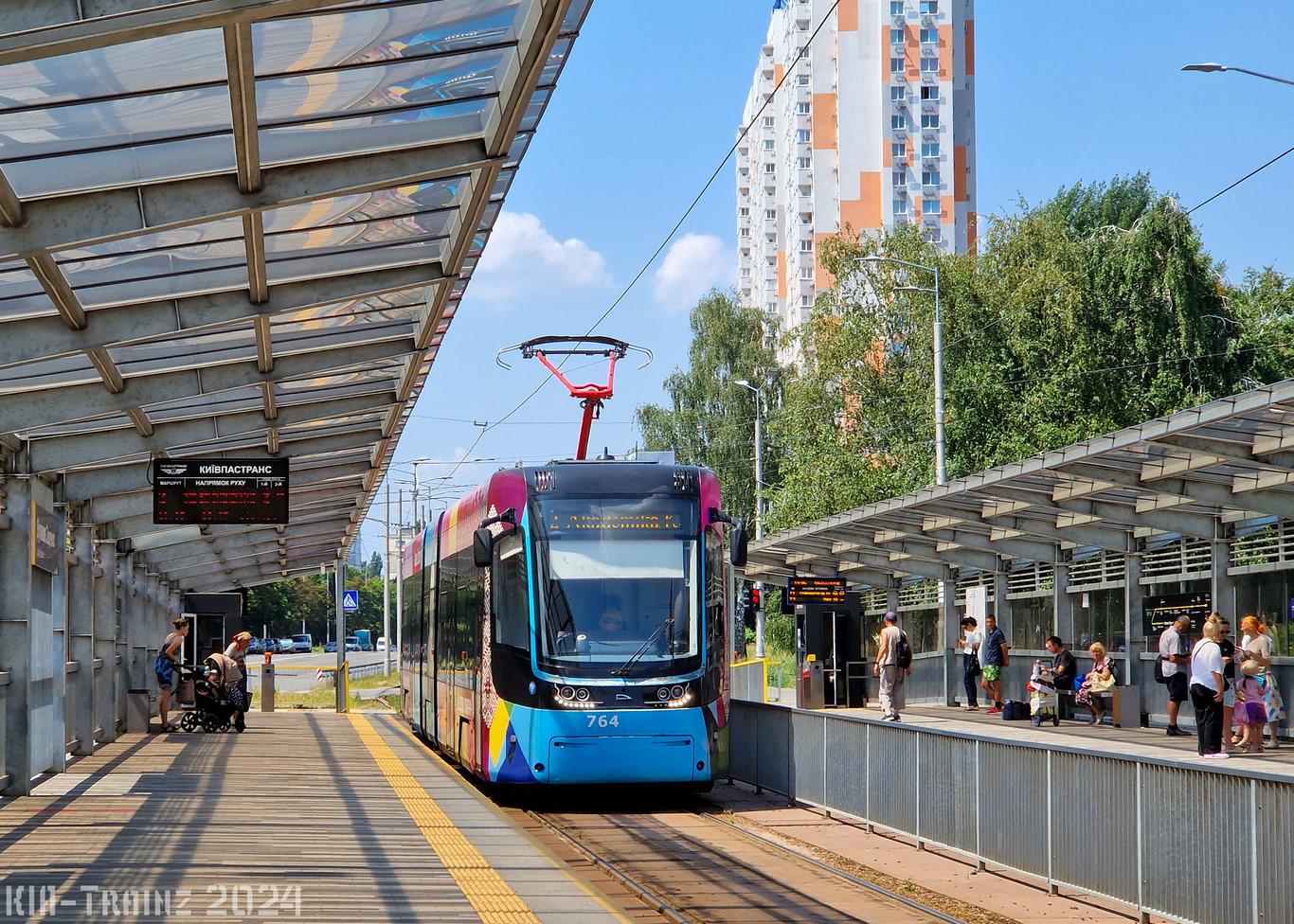 Киев, PESA 71-414К (Fokstrot) № 764