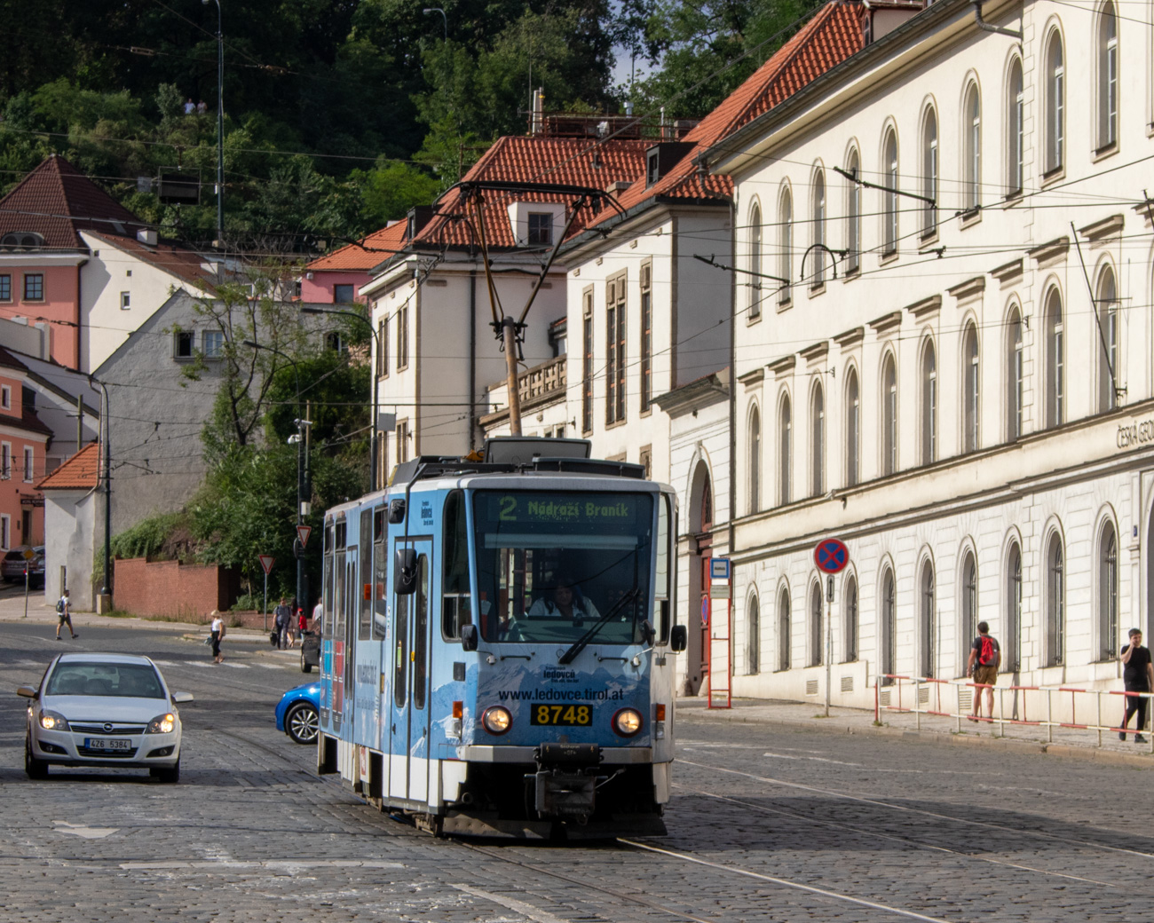 Прага, Tatra T6A5 № 8748 Прага, Tatra T6A5 № 8748