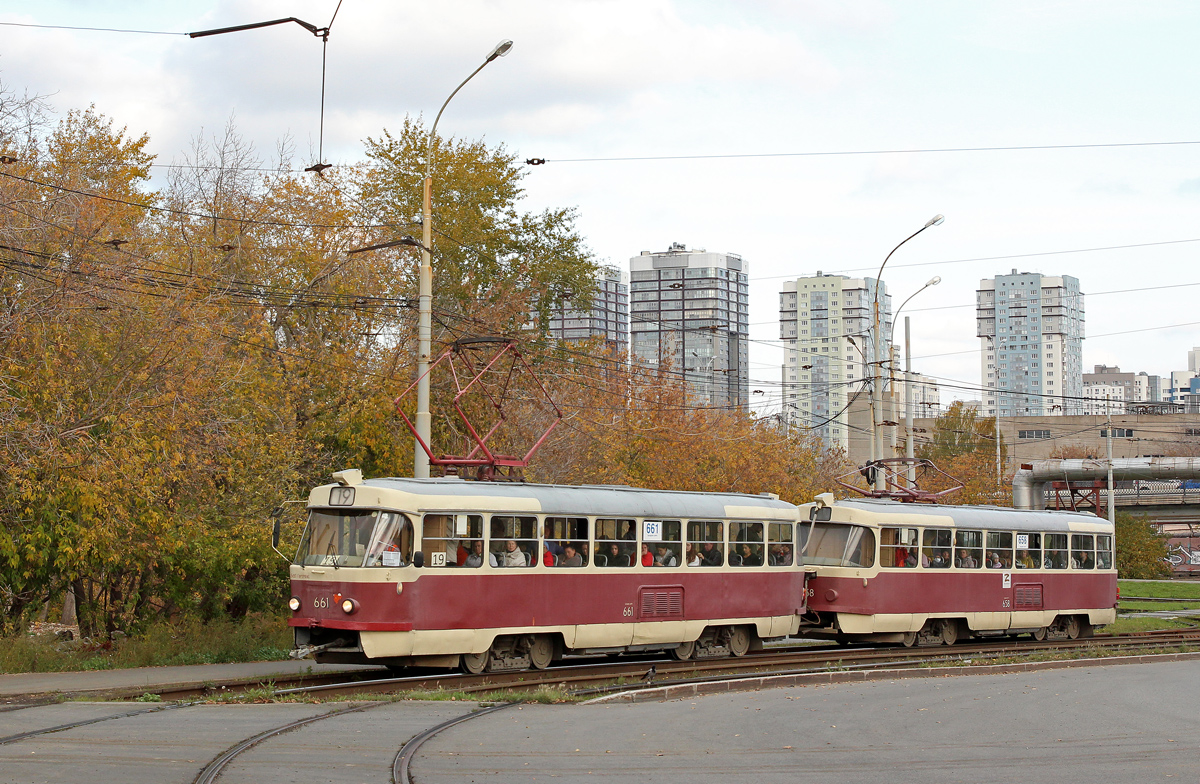 Екатеринбург, Tatra T3SU № 661