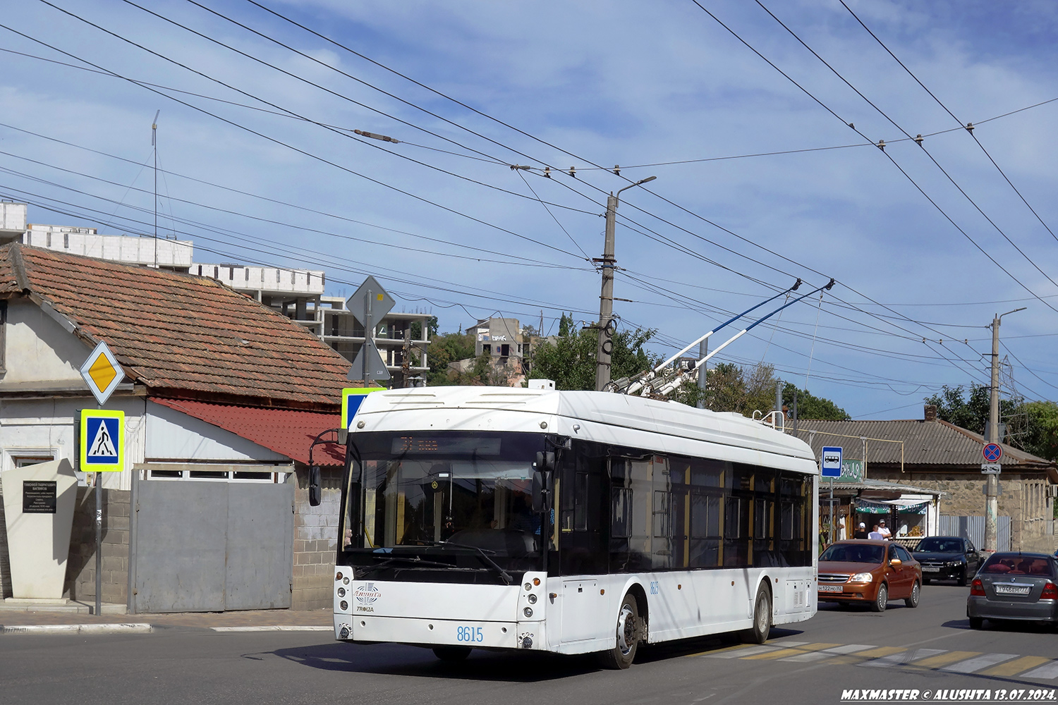 Қырым троллейбусы, Trolza-5265.05 “Megapolis” № 8615