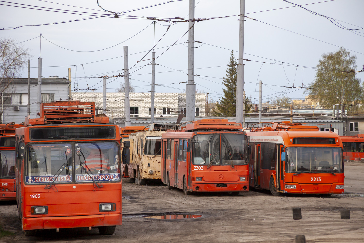 Нижний Новгород, ВМЗ-52981 № 1903; Нижний Новгород, ЛиАЗ-5280 (ВЗТМ) № 2303