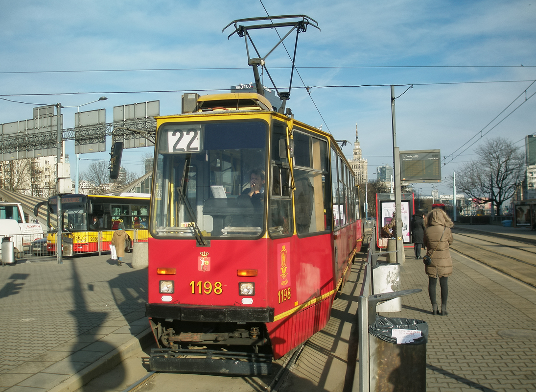 Варшава, Konstal 105Na № 1198