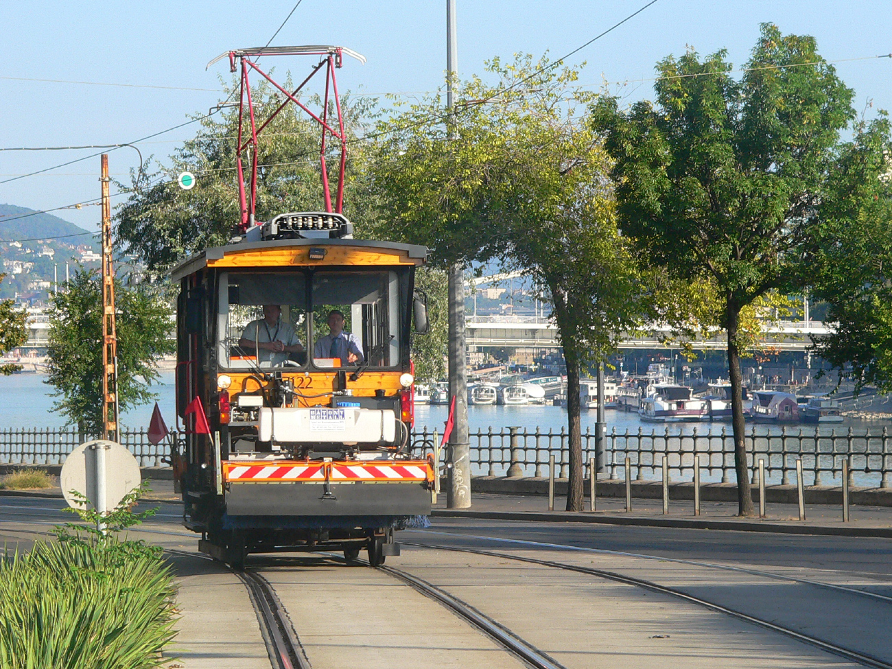 Budapešť, Snow removal car č. 7122