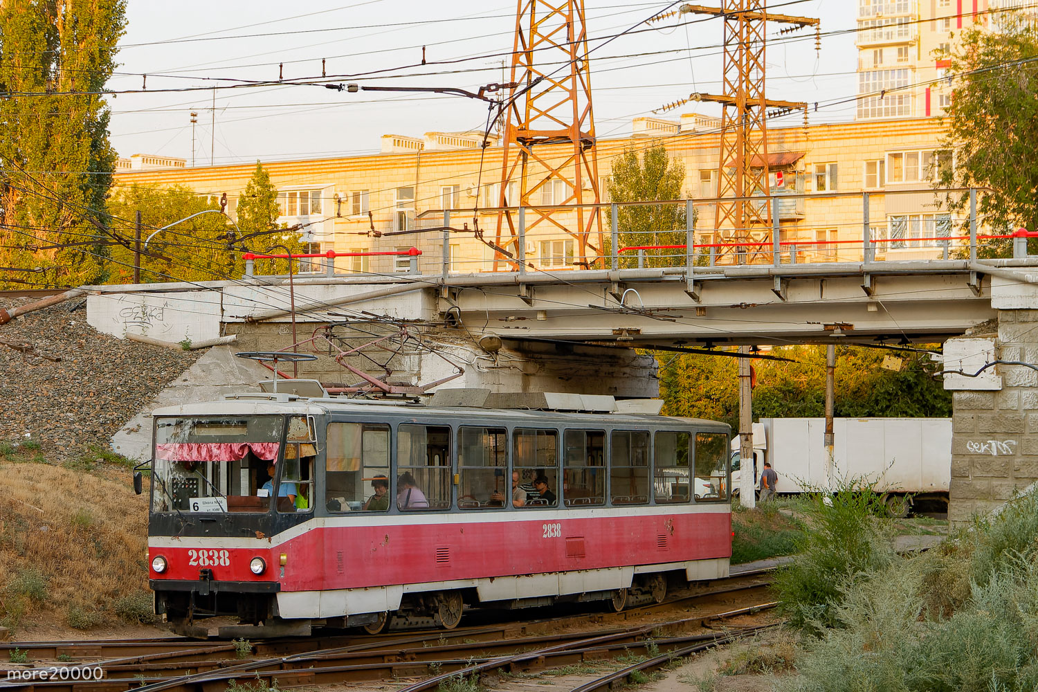 Волгоград, Tatra T6B5SU № 2838