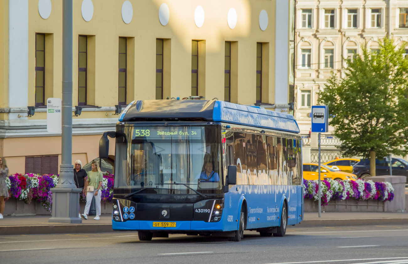 Москва, ЛиАЗ-6274 № 430190