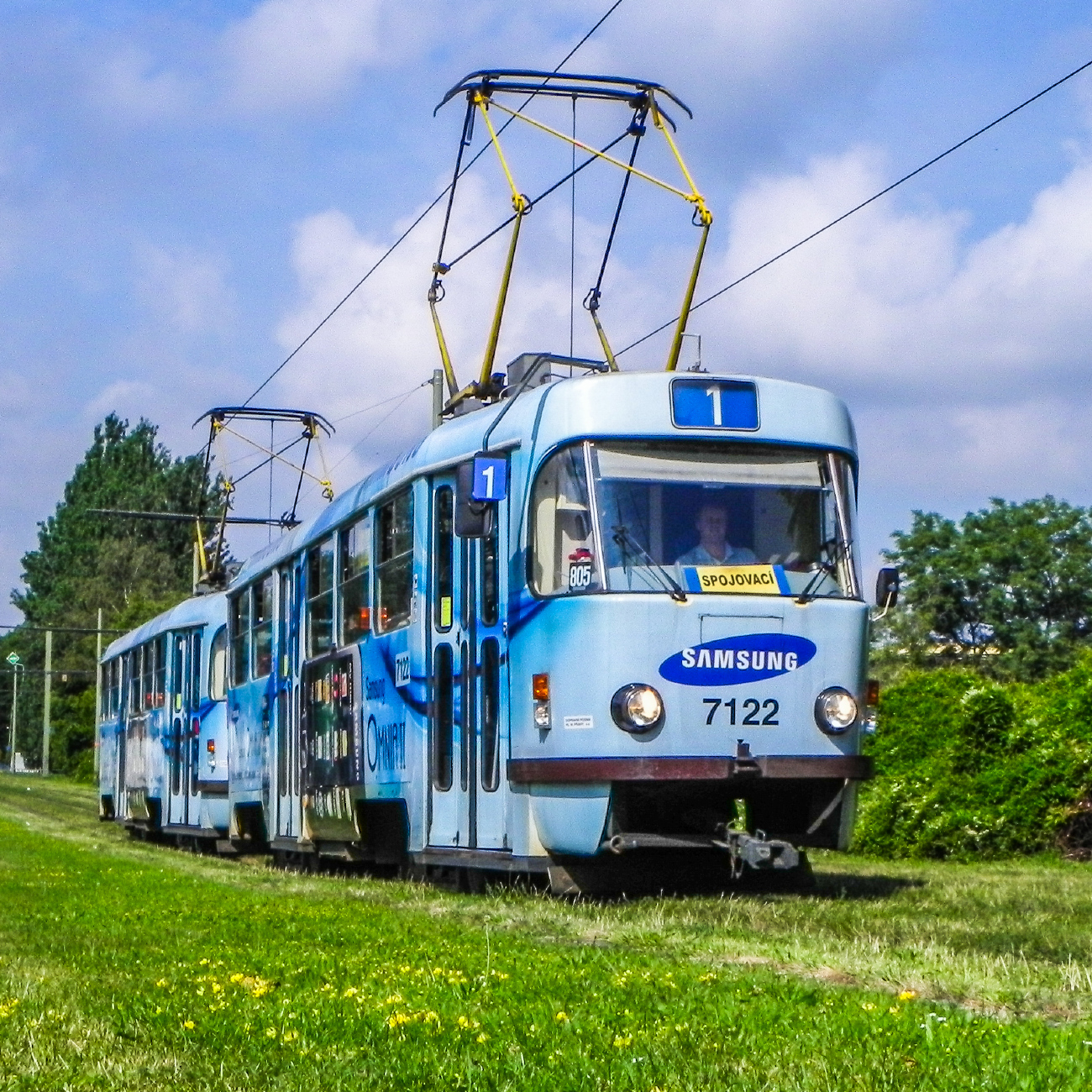 Прага, Tatra T3SUCS № 7122