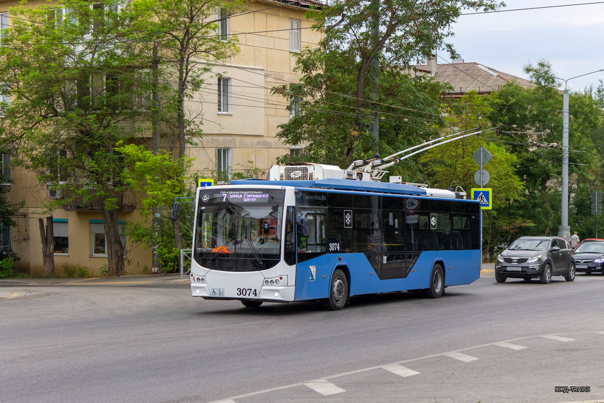 Севастополь, ВМЗ-5298.01 «Авангард» № 3074