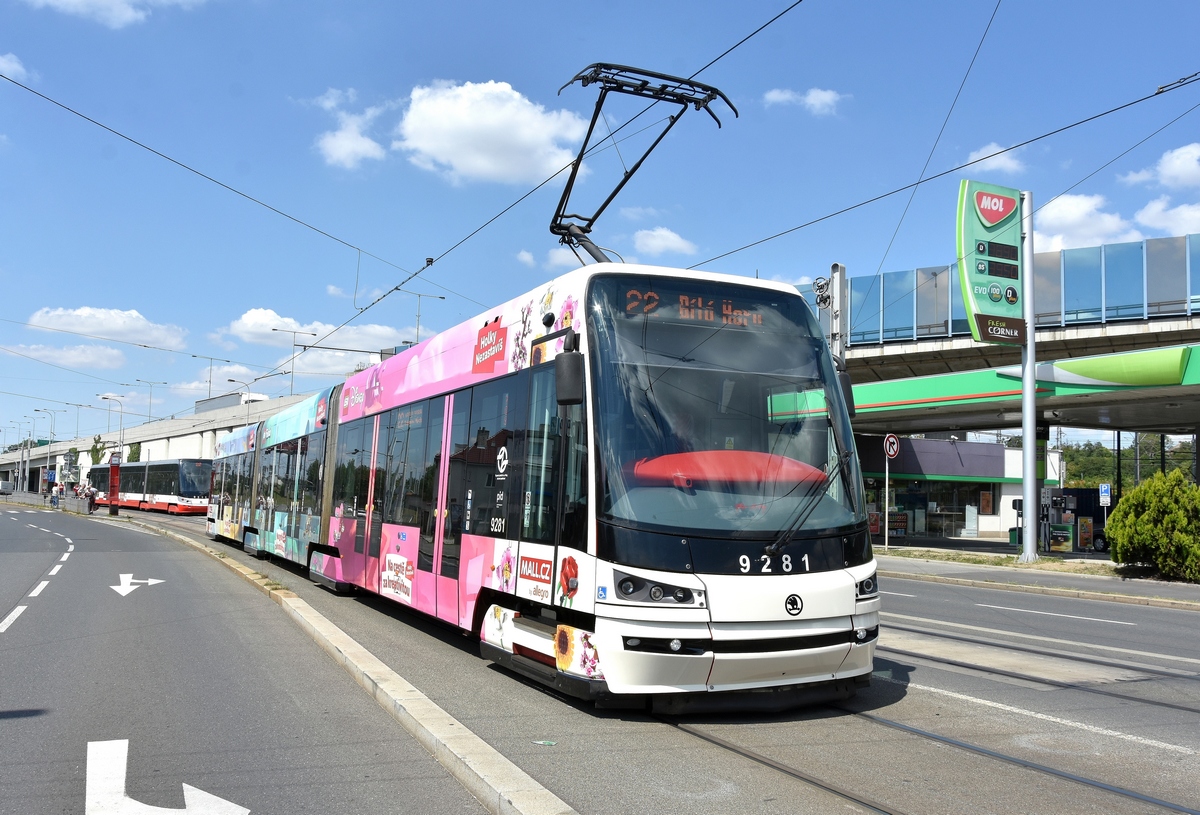 Прага, Škoda 15T3 ForCity Alfa Praha № 9281