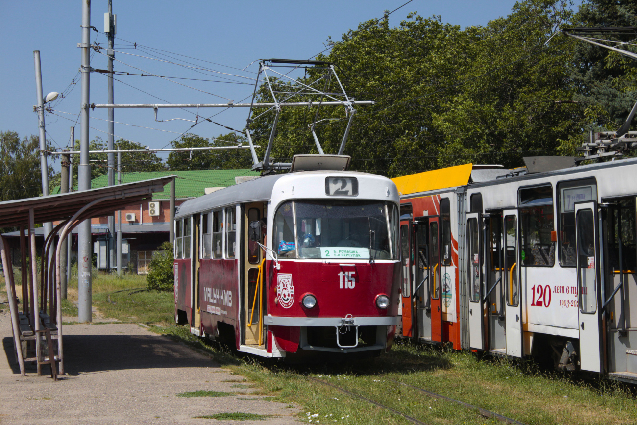 Пятигорск, Tatra T3SU № 115