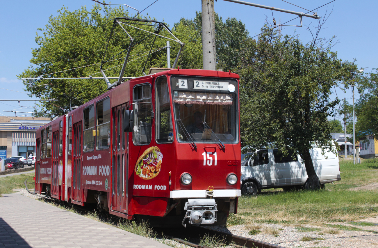 Пятигорск, Tatra KT4SU № 151