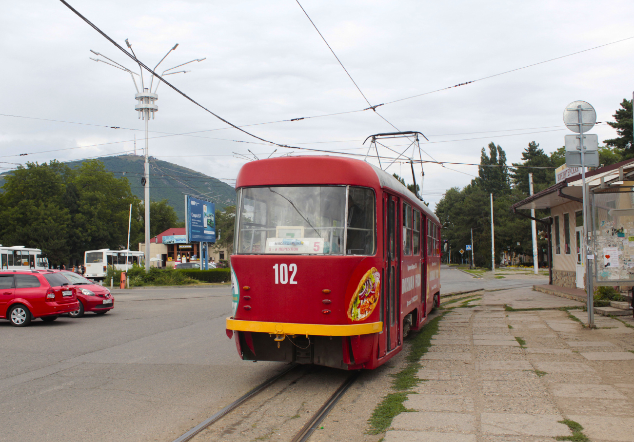Pjatyigorszk, Tatra T4D — 102 Pjatyigorszk, Tatra T4D — 102