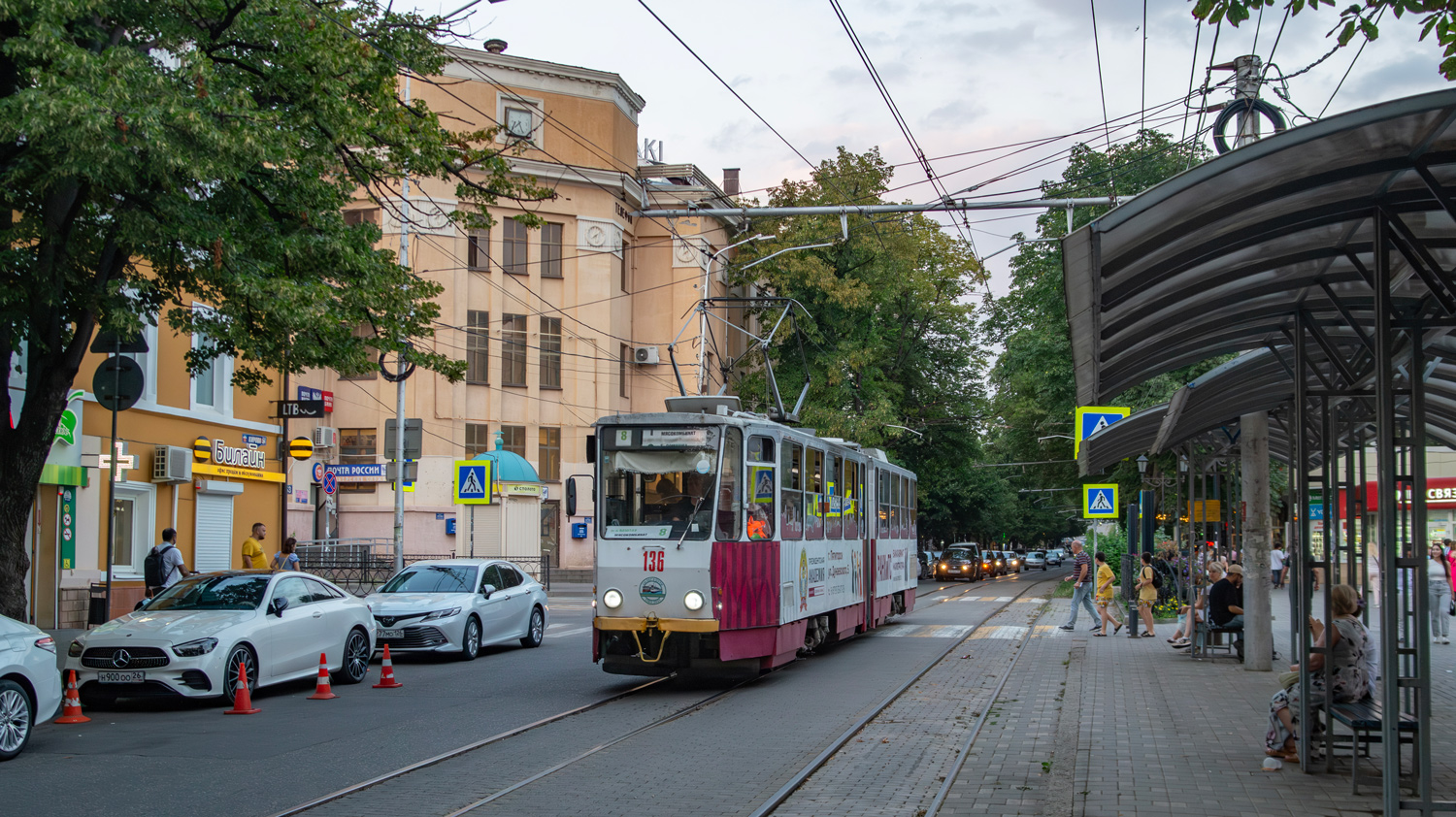 Пятигорск, Tatra KT4SU № 136