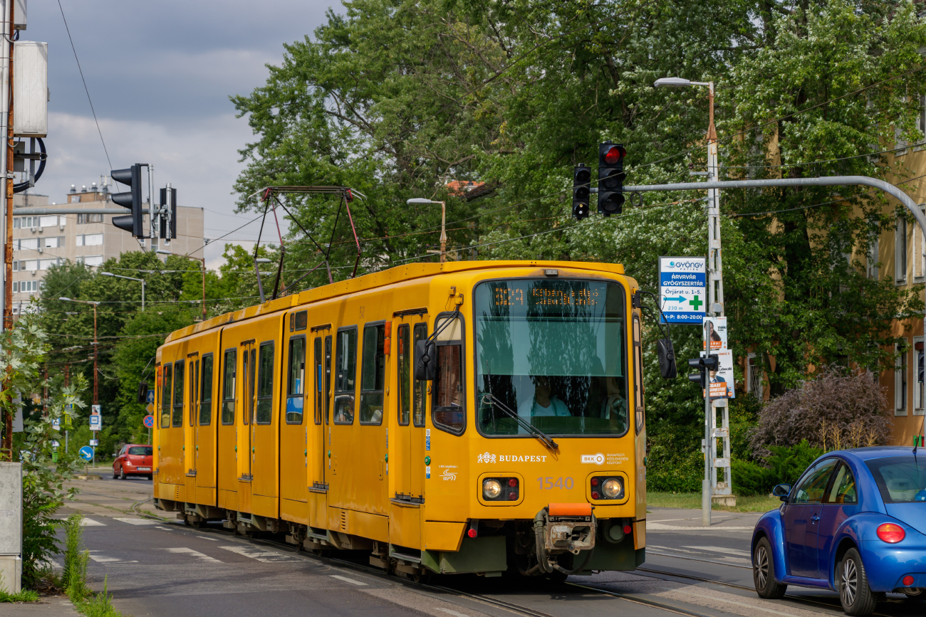 Будапешт, Duewag TW6000 № 1540