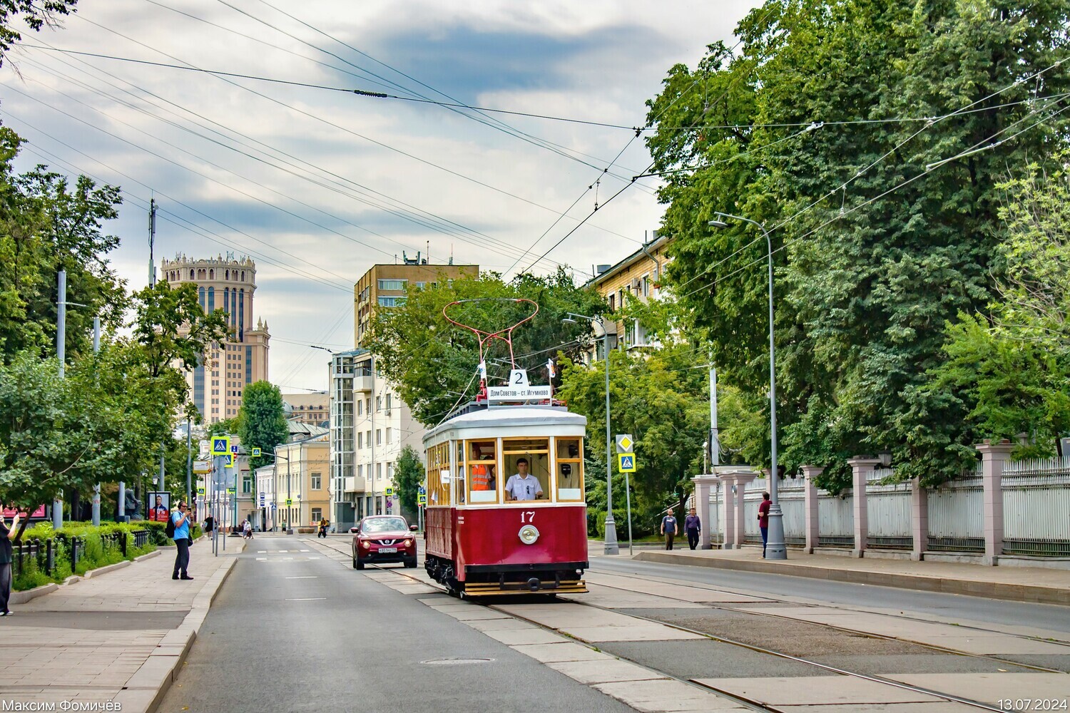 Дзержинск, Х № 17; Москва — День Московского транспорта — 2024 (ночные репетиции парада трамваев 06.07.2024 и 11.07.2024, парад и выставка трамваев 13.07.2024) Дзержинск, Х № 17; Москва — День Московского транспорта — 2024 (ночные репетиции парада трамваев 06.07.2024 и 11.07.2024, парад и выставка трамваев 13.07.2024)