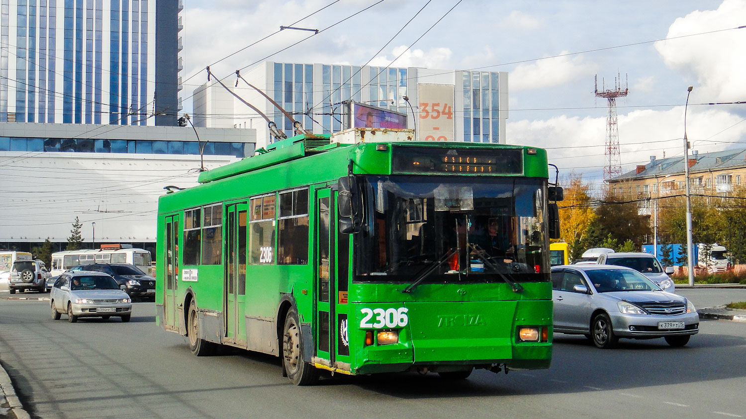 Nowosybirsk, Trolza-5275.05 “Optima” Nr 2306 Nowosybirsk, Trolza-5275.05 “Optima” Nr 2306