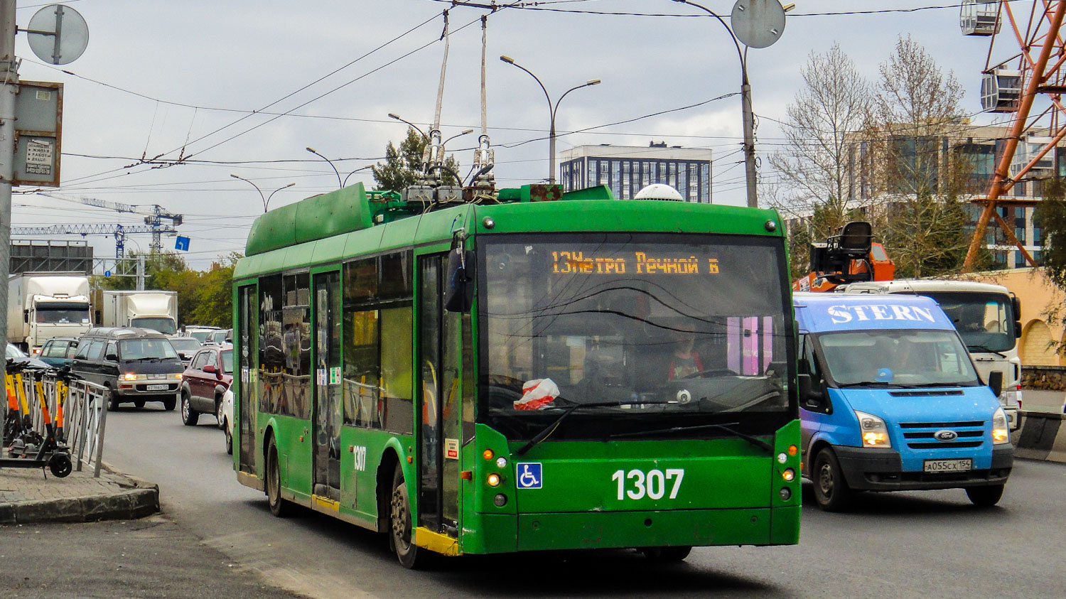 Novosibirsk, Trolza-5265.00 “Megapolis” Br. 1307