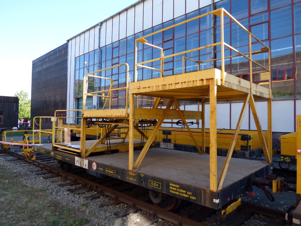 Прага, 2-axle trailer cargo car № PVd 1; Прага — 140 лет городскому транспорту в Праге