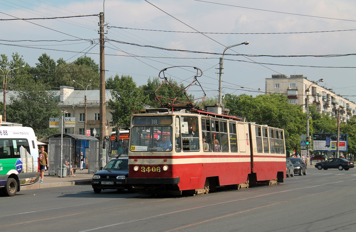 Санкт-Петербург, ЛВС-86К № 3406