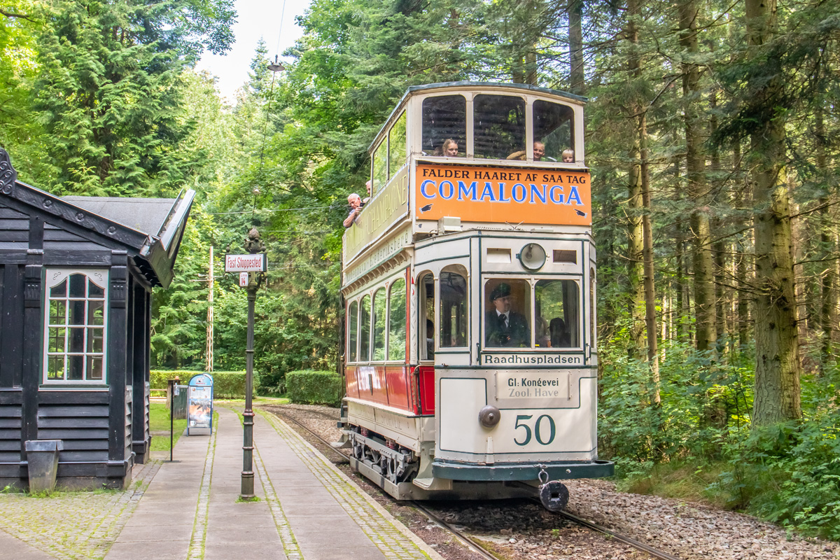 Скьолленесхольм, Двухосный моторный вагон № 50