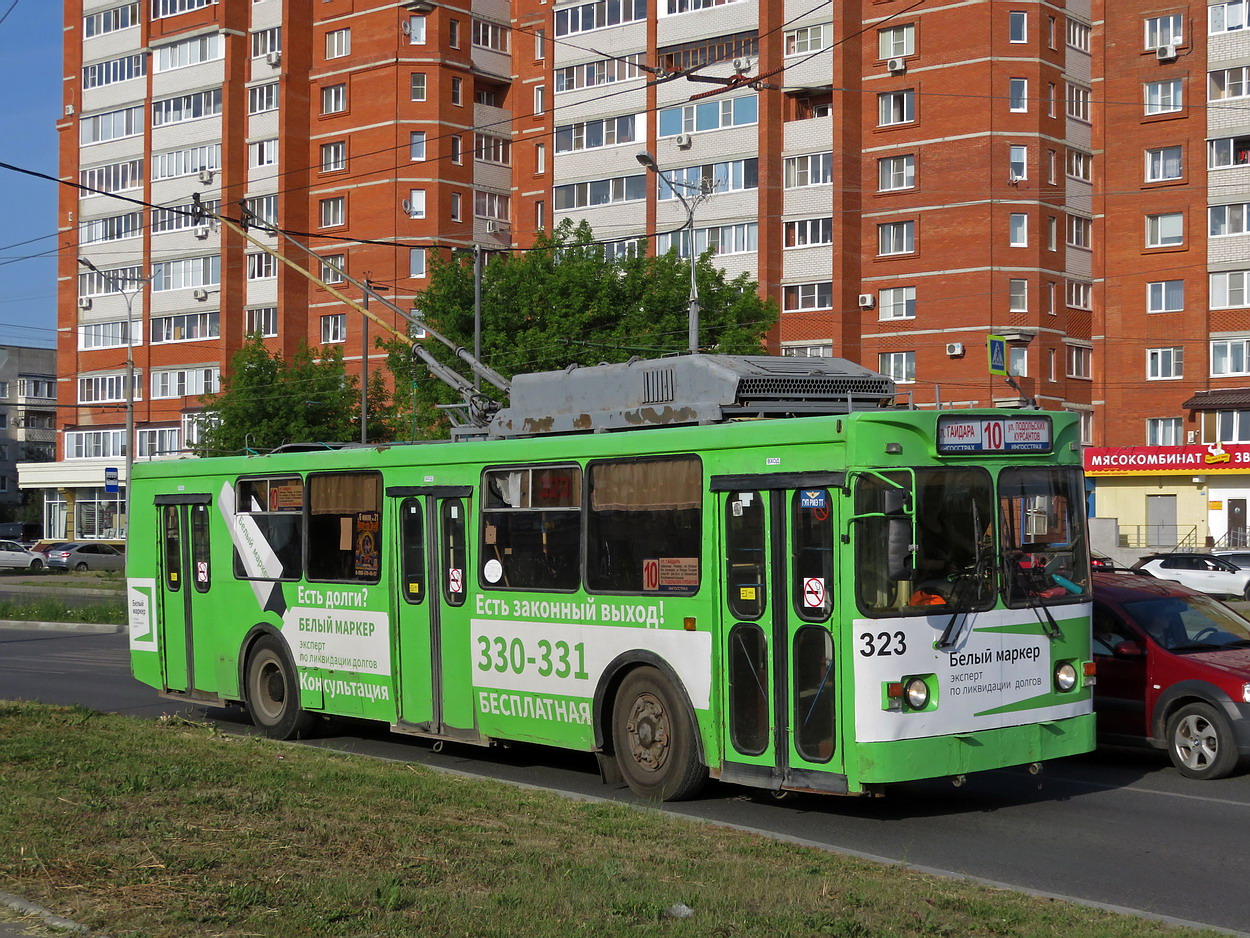 Йошкар-Ола, ЗиУ-682ГМ1 (с широкой передней дверью) № 323