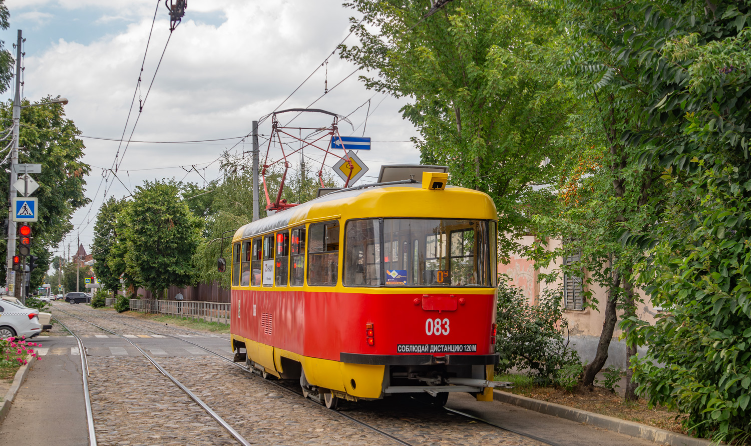 Краснодар, Tatra T3SU № 083